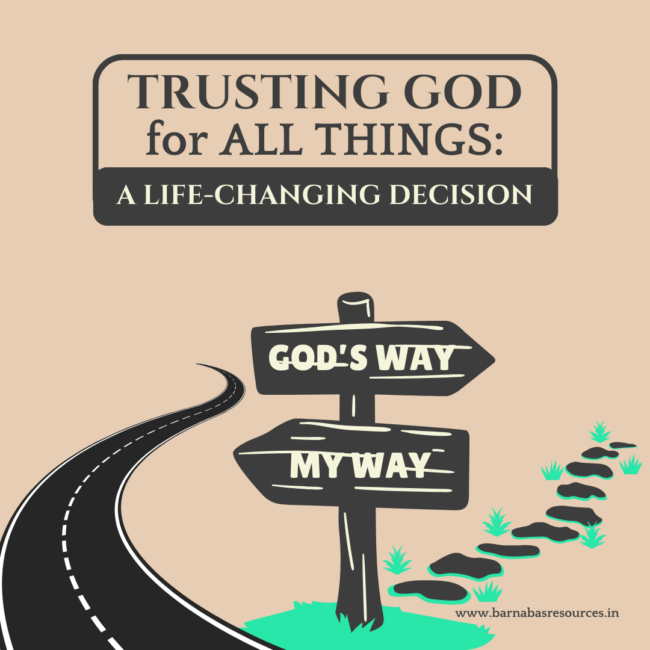 08 July 2024 Trusting God in all things