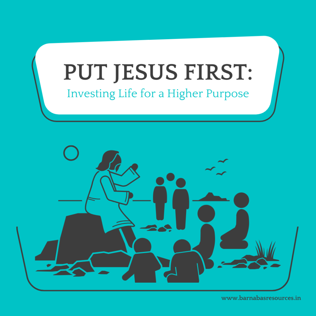 Put Jesus First