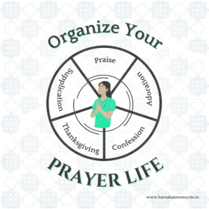 Organize your Prayer Life