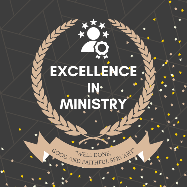 Excellence in Ministry Excellence in Ministry